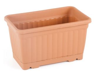 SERINOVA Jardiniera flori 50,5x18,5xh17cm 11l Terracotta