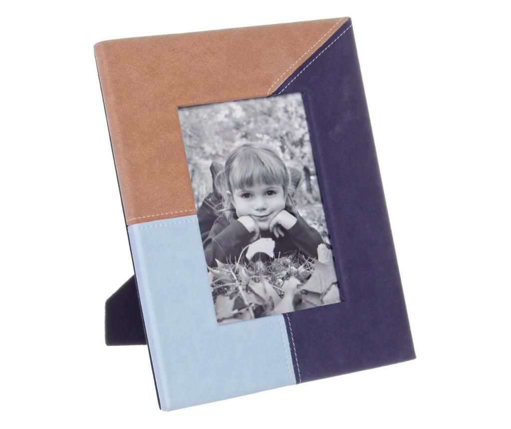 Sunset Faux Leather Multi Photo Frame 21.5x2x27 cm