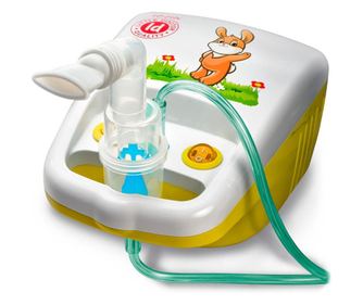 Aparat aerosoli cu compresor little doctor ld-212c, 3 dispensere pentru reglarea dimensiunilor particulelor, 2 masti, galben  13