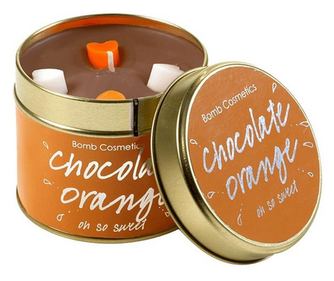 Lumanare Chocolate Orange, Bomb Cosmetics Bomb Cosmetics