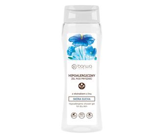 Gel de dus hipoalergenic cu extract de in, piele uscata Barwa 400 ml