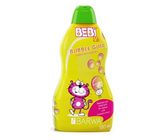 Sampon si spuma de baie 2 in 1, pentru copii,, Bubble gum, Barwa, 380 ml