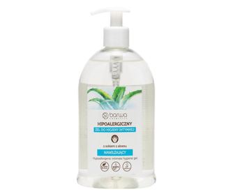 Gel hipoalergenic pentru igiena intima cu suc de aloe vera si alantoina Barwa 500 ml