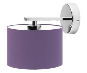 Lampă de perete LUANDA Crom Violet