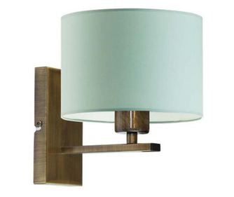 ELVORA Zidna Lampa, Antikno Zlato i Mint