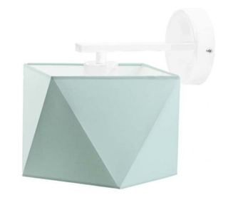 Nástěnná lampa PATNA bílá mátová