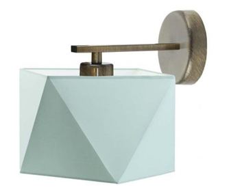 Nástěnná lampa PATNA Starozlatá Mátová