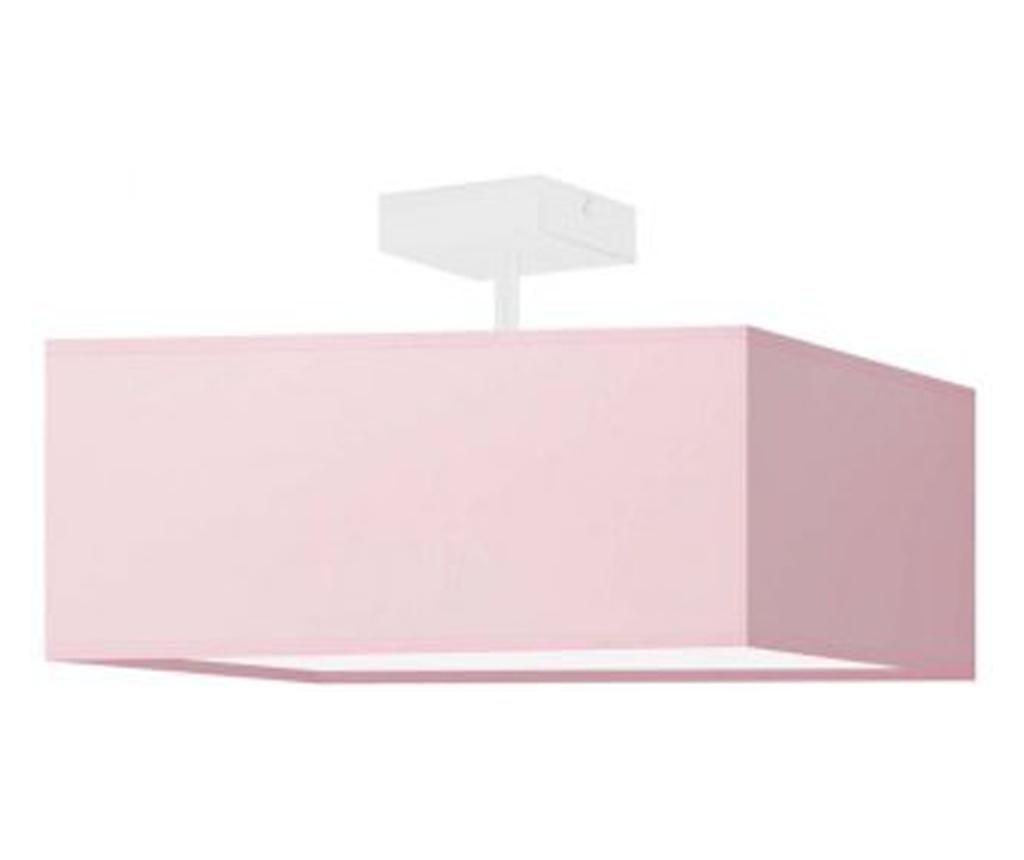 ALBA Φωτιστικό Οροφής Λευκό Ανοιχτό Ροζ