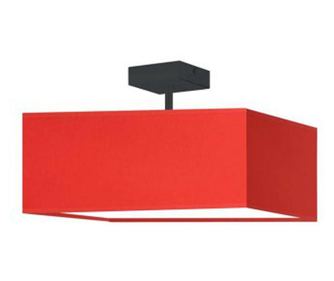 ALBA Mennyezeti Lámpa Fekete Piros