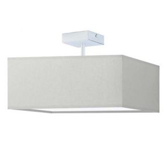 ALBA Falon kívüli mennyezeti lámpa, Csiszolt acél, Világosszürke