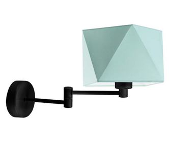HANOI Zidna Lampa Crna Menta