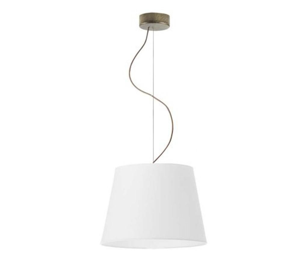 TUNIS Viseča svetilka Starinsko zlata Bela