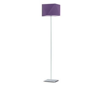 Podna lampa ANKARA brušeni čelik ljubičasta