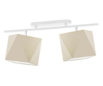 AKRON Fehér Ekru Mennyezeti Lámpa