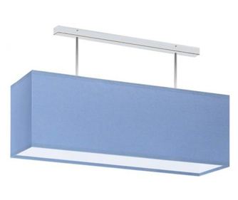 KORFU Króm Kék Mennyezeti Lámpa