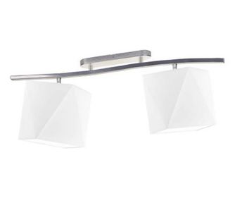 CORONA Ezüst Fehér Mennyezeti Lámpa