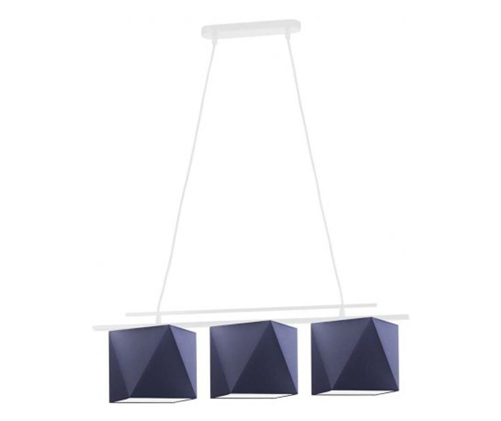 MALIBU Pendant Lamp White Dark Blue
