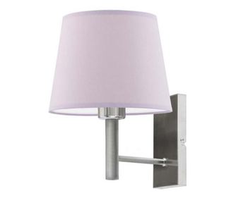 IZMIR Zidna Lampa, Brušeni Čelik, Svijetlo Ljubičasta