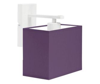 MALTA Zidna Lampa Bijela Ljubičasta