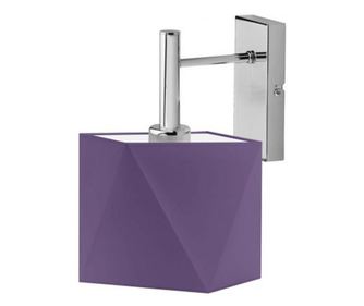 Lampă de perete KIOTO Crom Violet