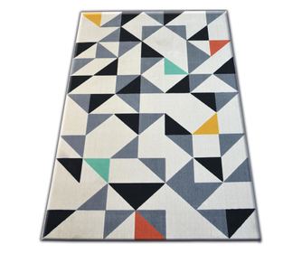 Koberec SCANDI 18214/763 - trojúhelníky 80x150 cm  80x150 cm