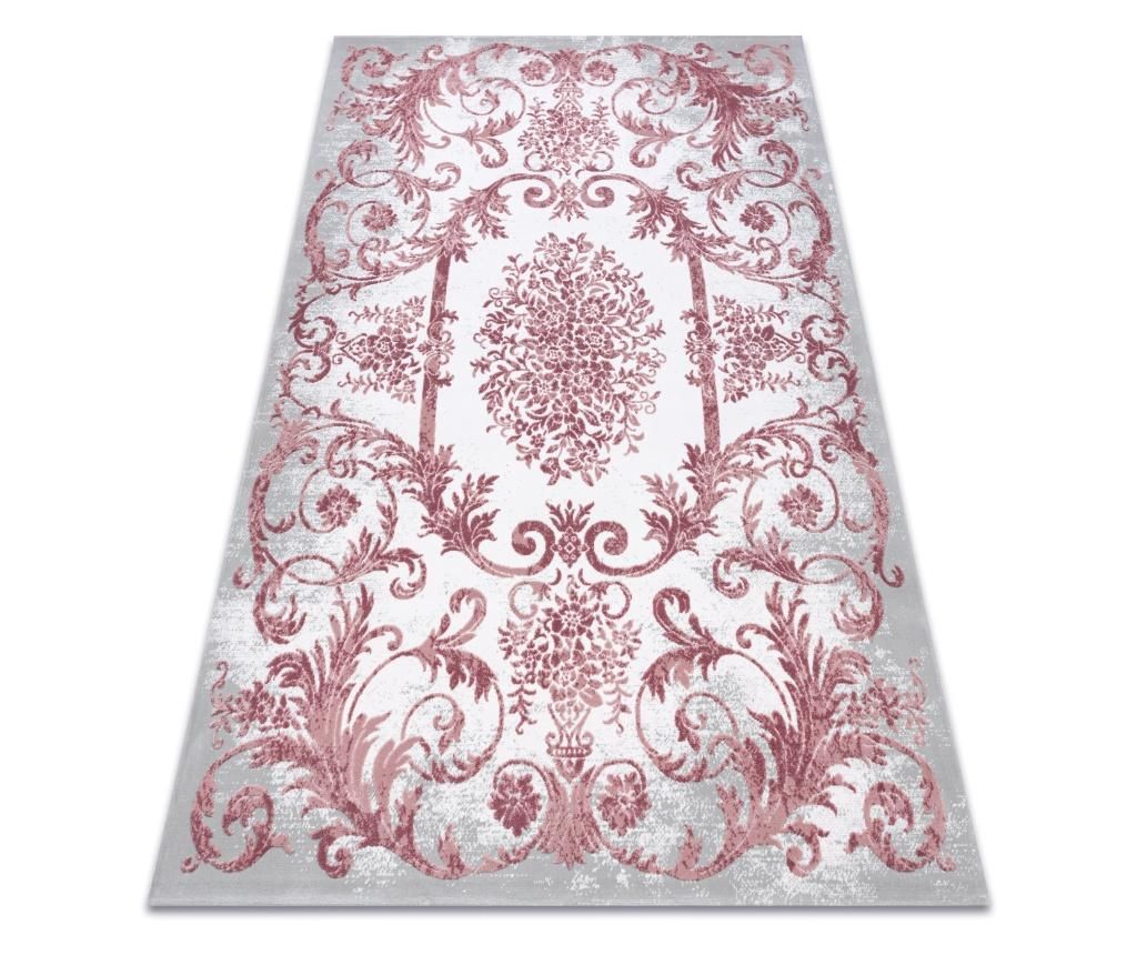 AKRYL USKUP 352 Ornament rug pink 200x300 cm