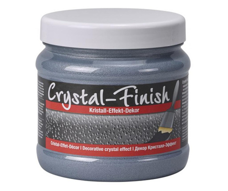 Crystal-Finish, vopsea decorativa cu efect sidefat, Iron, 750 ml