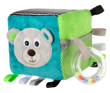 Cub senzorial din plus „Bears“, Canpol babies®, 0 luni +, verde