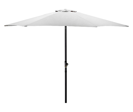 RAKI umbrela soare 270cm, culoare alba  270 cm