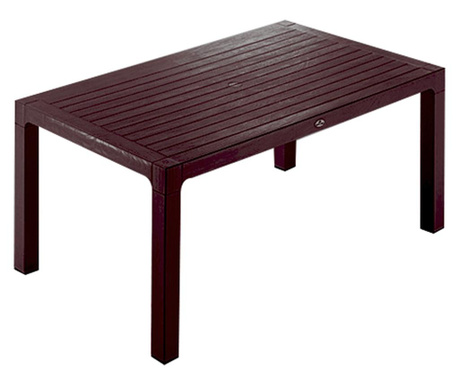 Set terasa CULINARO VINI, masa 150x90x75cm, 4 scaune 58,5x56,5xH85cm polipropilena/fibra sticla