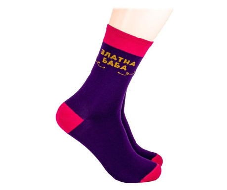 Чорапи с надпис "Златна баба"