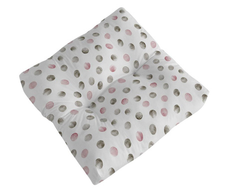 Μαξιλάρι καθίσματος Confetti Rosa 45x45 cm