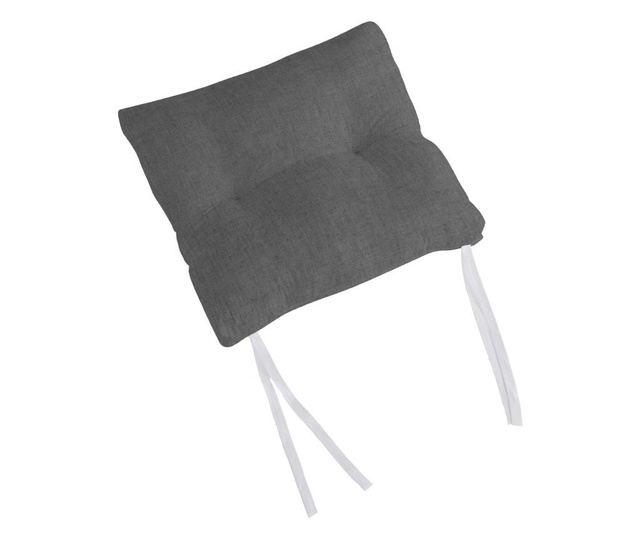 Възглавница за сядане Rustic Dark Grey 42x42 cm
