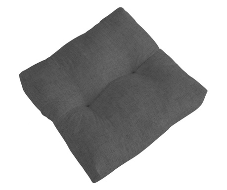 Sedežna blazina Rustic Dark Grey 45x45 cm