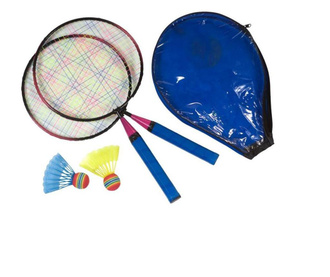 Hymn violet Hidden Set mini badminton copii 2 rachete si 2 fluturasi - SportX*** - Vivre