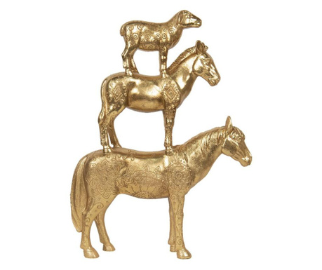 Zlatne figurice od poliresina Životinje 30 cm x 8 cm x 40 h