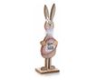 Prirodna i roza figurica uskršnjeg zeca 9 cm x 6 cm x 30 h