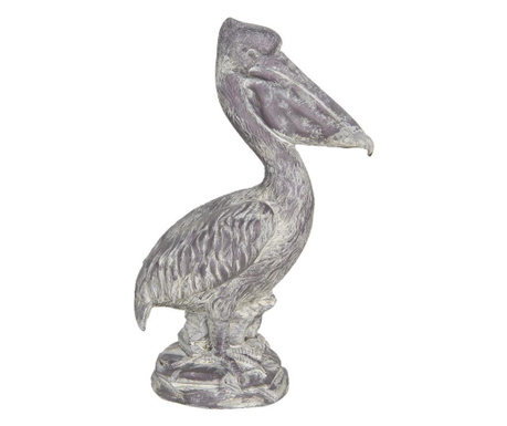 Figurina din polirasina maro pelican 19x11x31 cm