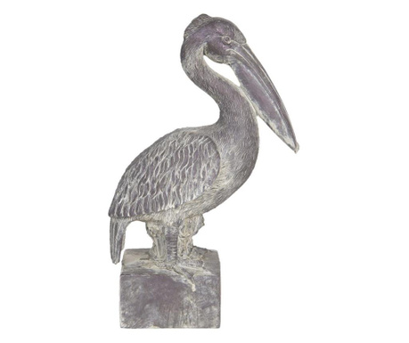 Figurina din polirasina maro pelican 23x13x37 cm