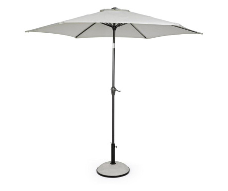 Kalife krémes kerti esernyő 270x235 cm
