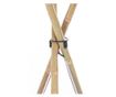 Természetes bambusz lámpa LED Arushával 51 cm x 47 cm x 109 h