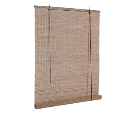 Jaluzea tip rulou din bambus maro pia 90x180 cm