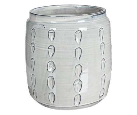 Naxos siva keramična vaza Ø 29 cm x 30 v
