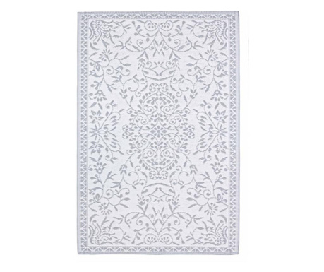 Covor textil alb gri ansedonia  150x210 cm