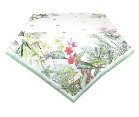 Botanični bombažni prt 150 cm x 150 cm