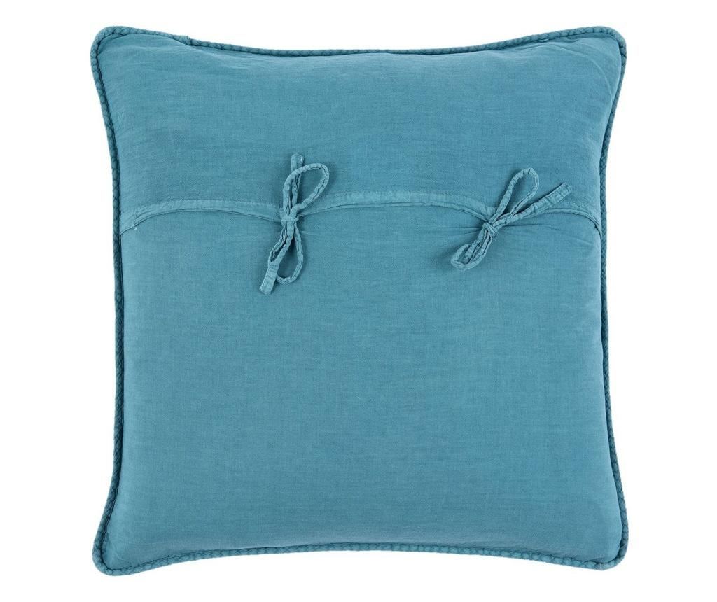 Zeleni prošiveni jastuk za noge od pamuka 50x50 cm - 2