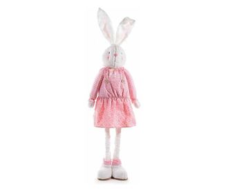 Tekstilna figurica uskršnjeg zeca Djevojčica s nogama koje se mogu modelirati 33 cm x 19 cm x 88 h