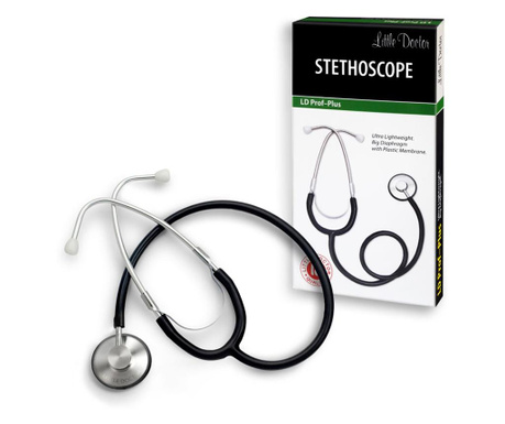 Stetoscop little doctor ld prof plus  Lungime tub 56 cm; diametru membrana 4.4 cm