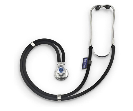 Stetoscop little doctor ld special, 2 tuburi, lungime tub 56cm, negru/inox  Lungime tub 56 cm; diametru membrana 2.5 cm si 3.8 c