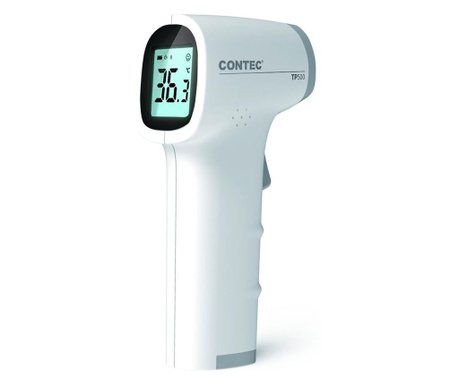Инфрачервен безконтактен термометър Contec TP500, Бял